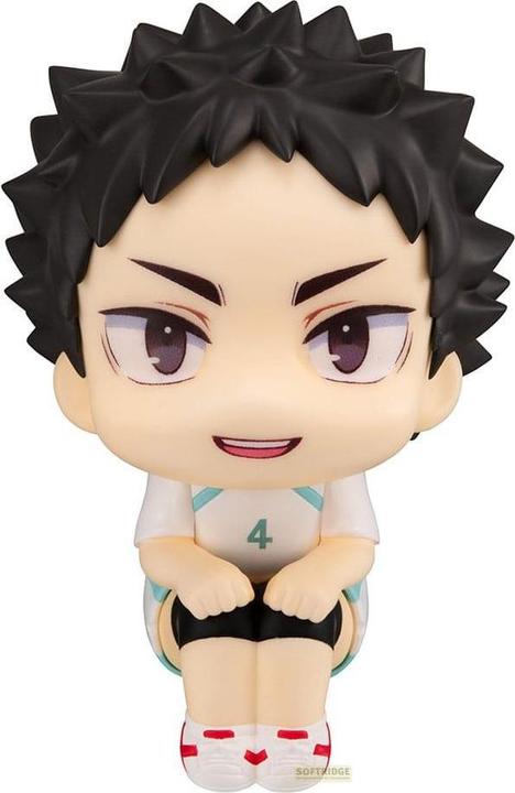 Actual product image Megahouse Haikyu!!! Look Up PVC Statue Hajime Iwaizumi Uniform Ver. 11 cm