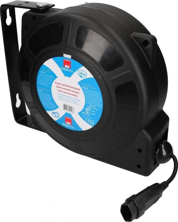 Actual product image Max Hauri Cable retraction reel (20 m, 1 mm²)