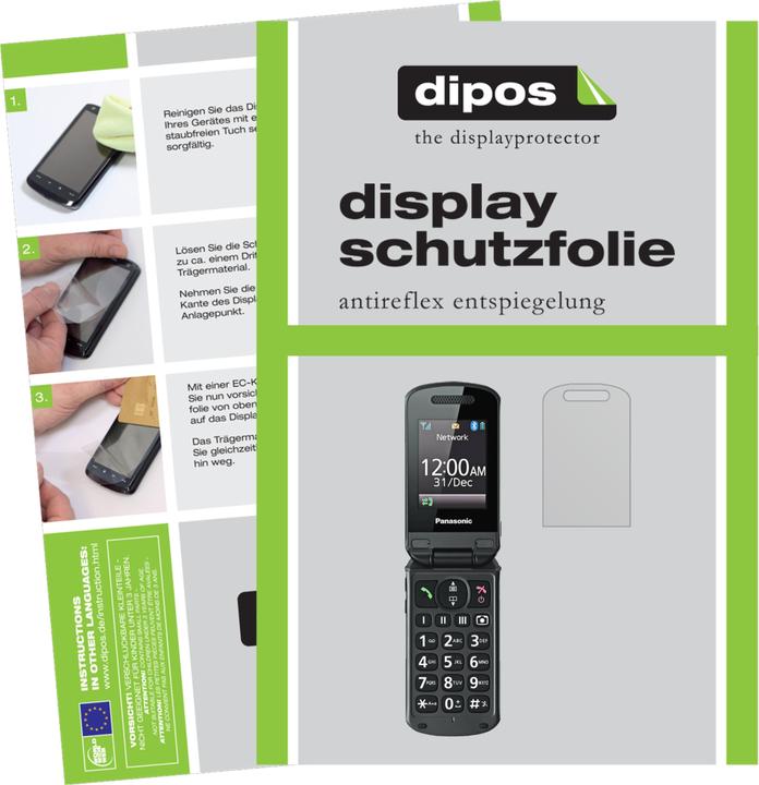 Immagine prodotto Dipos Pellicola Protettiva Antiriflesso (2 Pezzo/i, Panasonic KX-TU 329)
