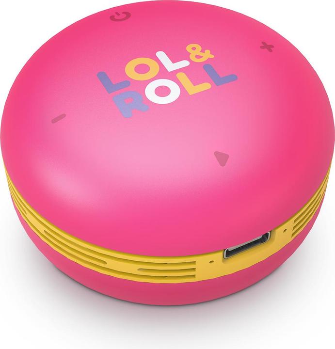 Energy Sistem Lol&Roll Pop Kids Speaker Pink (3 h, Rechargeable battery operated)