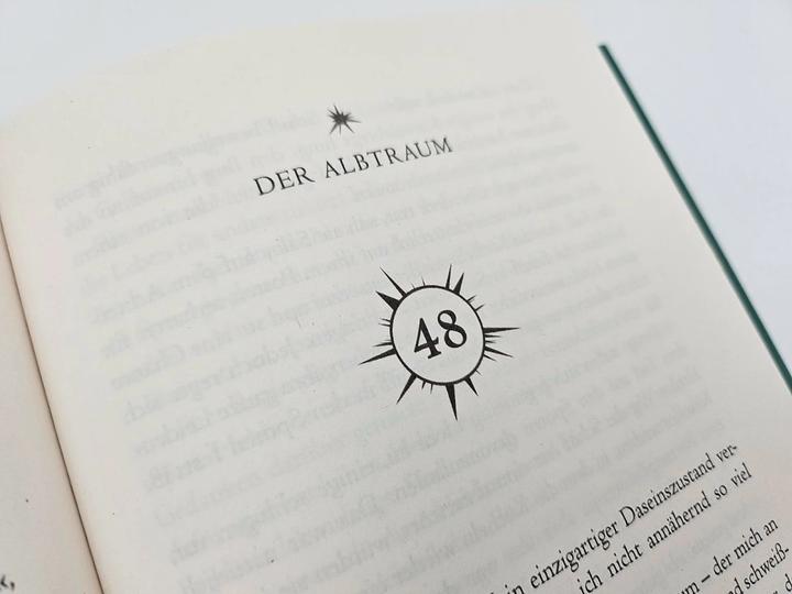 Actual product image Weit über der smaragdgrünen See (German, Howard Lyon, Simon Weinert, Brandon Sanderson, 2023)