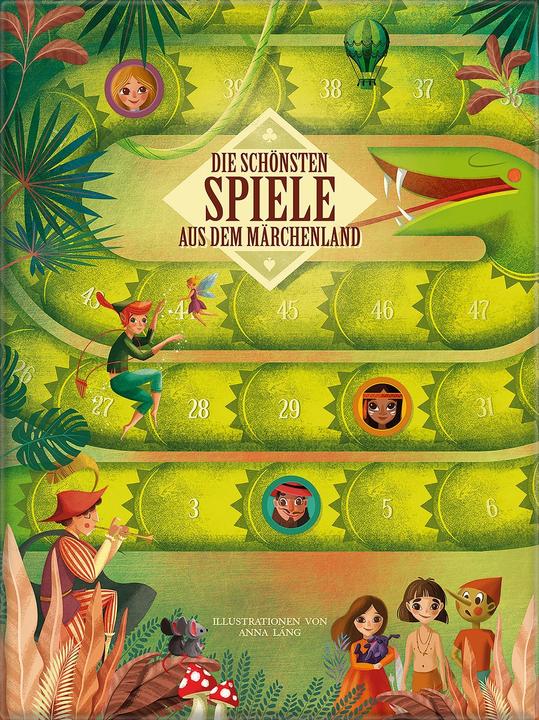 Produktbild Die schönsten Spiele aus dem Märchenland (Deutsch, Anna Lang, 2019)