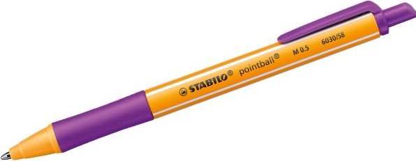 Actual product image STABILO pointball (Purple, 1 x)