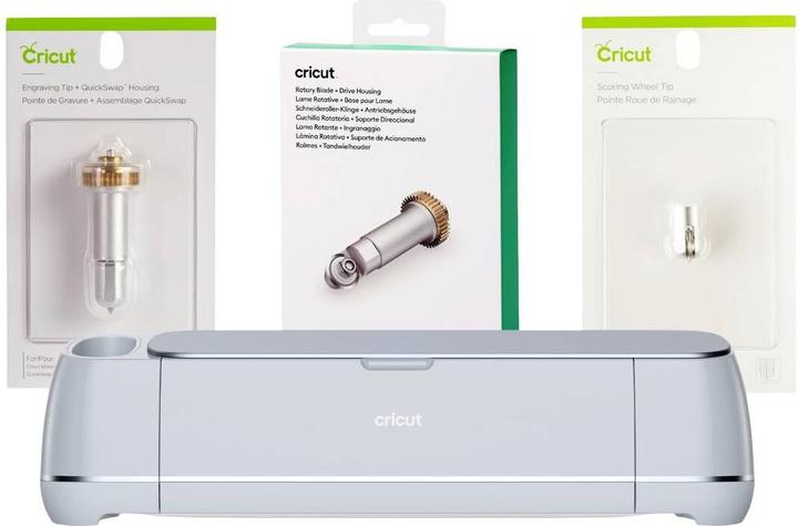 Produktbild Cricut Essential Tools Bundle + Maker 3 Schneideplotter-Set
