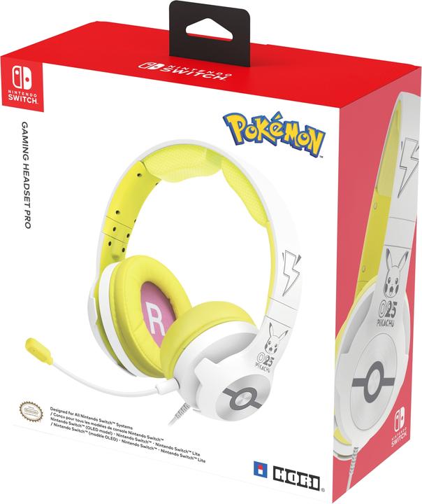 Actual product image HORI Gaming Headset - Pikachu Pop (Cable)