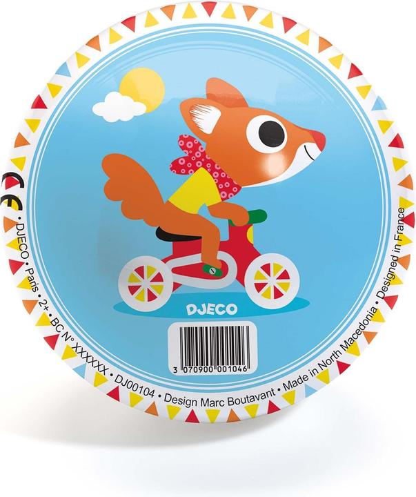 Djeco Balle cute race Ø 12cm