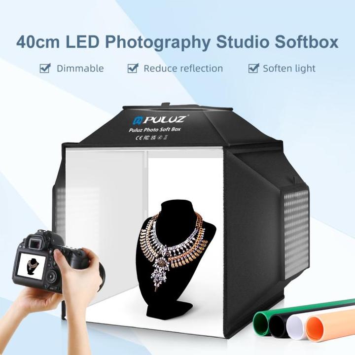 Actual product image Puluz Folding Studio Shooting Tent Soft Box (Recording box)