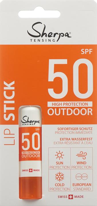Image du produit Sherpa Tensing baume à lèvres (Stick solaire, Crème solaire visage, SPF 30, 4.80 g)