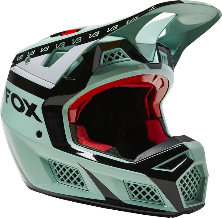 Immagine prodotto Fox Casco 22 V3 Rs Dvide, Ece Blue L (59 - 60 cm)