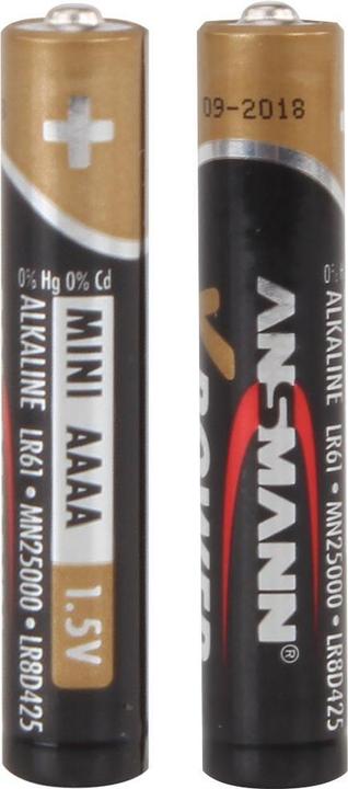 Actual product image Ansmann X-Power (2 pcs., AAAA, 500 mAh)