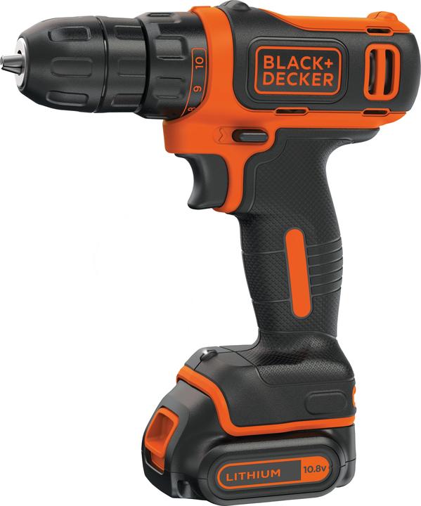 Immagine prodotto Black & Decker BDCDD12K Trapano avvitatore a batteria (Batteria ricaricabile)
