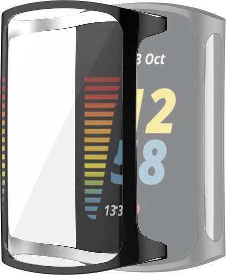 Actual product image Cover-Discount Fitbit Charge 5 - Rubber Protection Case black