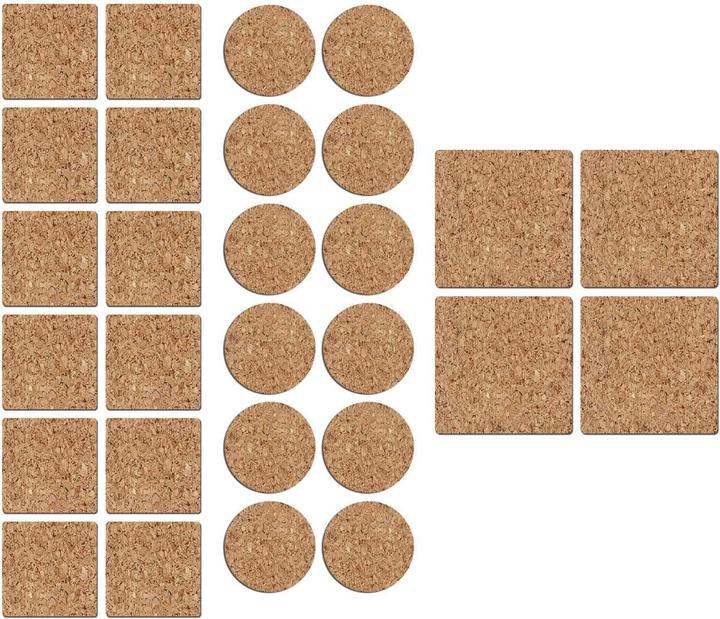 Produktbild Kinzo Skid pads cork 28pc 3as (Filzgleiter, 28 Stück)