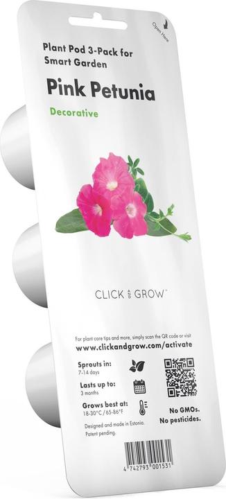 Immagine prodotto Click and Grow Semi di petunia rosa 3-Pack (Semi di piante)