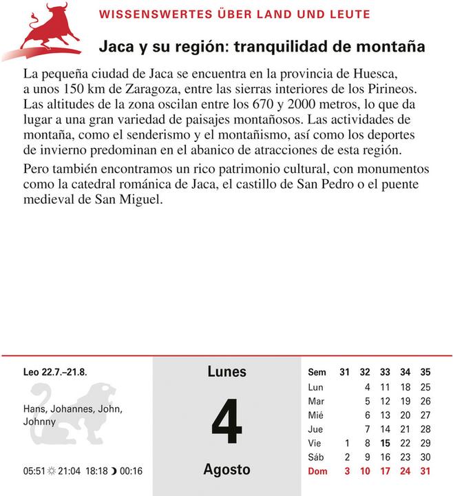 Produktbild Harenberg Rivero Crespo:Spanisch Sprachkalender 2 (12.5 x 16 cm, Deutsch)