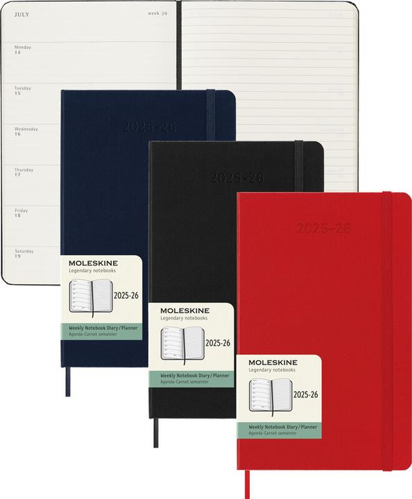Produktbild Moleskine Notizkalender (A6, Pocket, Englisch)