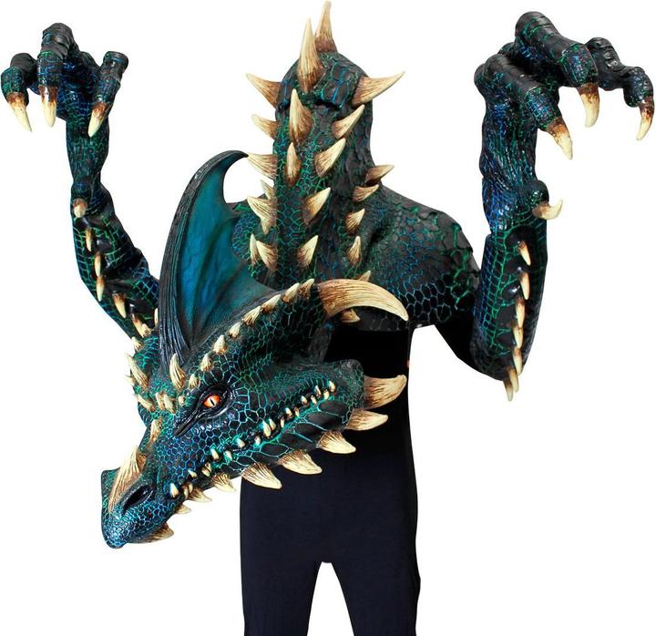 Produktbild Ghoulish Königsdrache Latexkostüm (One Size)