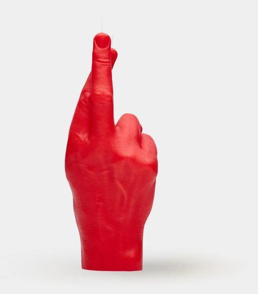 Actual product image Candle Hand crossed fingers (1 pcs.)