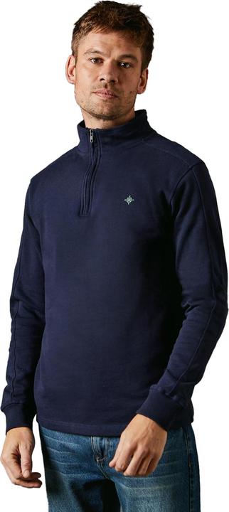 Actual product image Universal Textiles Mens Premium Cotton Funnel Neck Sweatshirt (S)