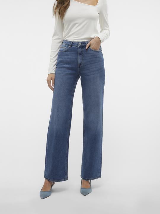 Actual product image Vero Moda VMTESSA Hohe Taille Weit geschnitten Jeans Weit geschnitten (W33/L30)