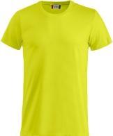 T-Shirt Clique Basic-T 029030, Baumwolle, warnschutz grün, Grösse XL (XL)