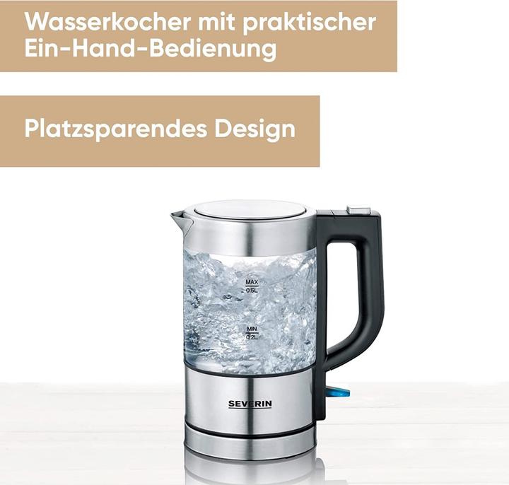 Produktbild Severin Wasserkocher (0.50 l, EU-Stecker)