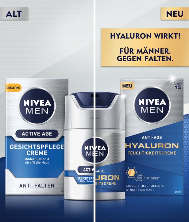 Produktbild NIVEA Anti-Age Hyaluron (50 ml, 24h Creme, SPF 15)