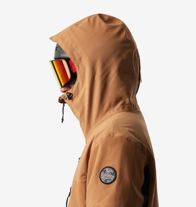 Produktbild Dreamscape Snowboardjacke Herren Skijacke - SNB 500 Ziprotec camel/schwarz (XXL)