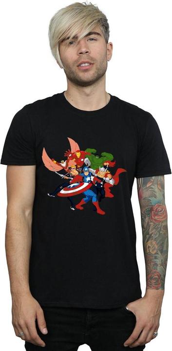 Produktbild Avengers Assemble Comic Team TShirt (M)