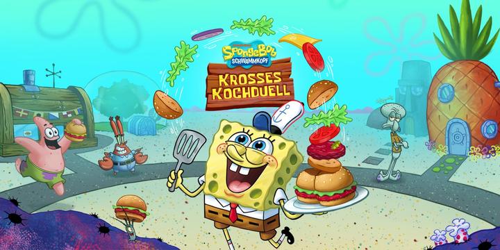 Actual product image Nighthawk Interactive SpongeBob: Crispy Cooking Duel - Extra Crispy Edition (Switch, DE)