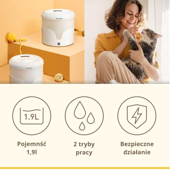 Image du produit Panasonic Fontaine à eau pour animaux de compagnie (1.90 l)