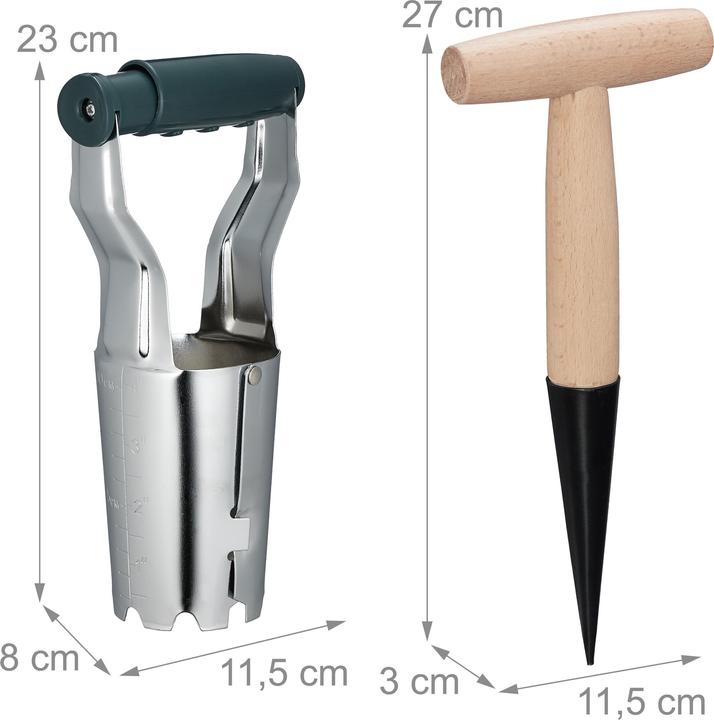 Productafbeelding Relaxdays set van 2 fioriere per bulbi