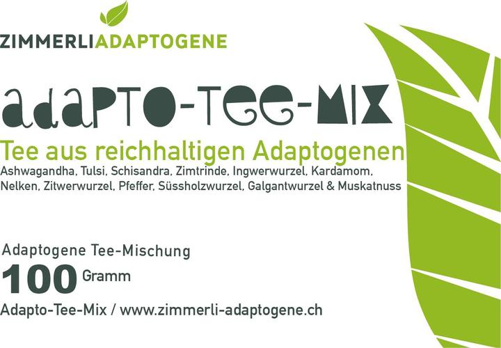 Nährwerte und Zutaten Zimmerli Adaptogene Adapto-Tee-Mix (100 g)