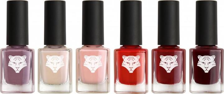 Actual product image All Tigers Vegan & Natural Nail Polish (Red, Colour paint)