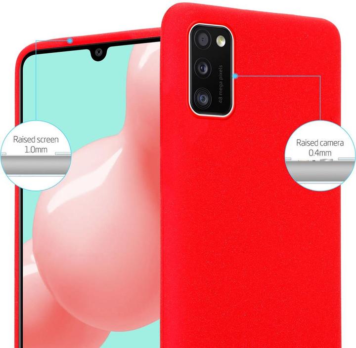 Actual product image Cadorabo TPU Frosted Cover (Samsung Galaxy A41)