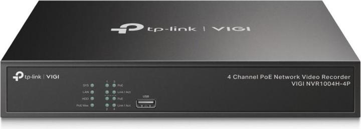 Actual product image TP-Link 4 Channel PoE NVR 2TB HDD (Network Video Recorder (NVR))