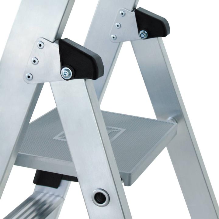 Immagine prodotto Munk Scaletta in alluminio con grande piattaforma (Scala a pioli, 100 cm)