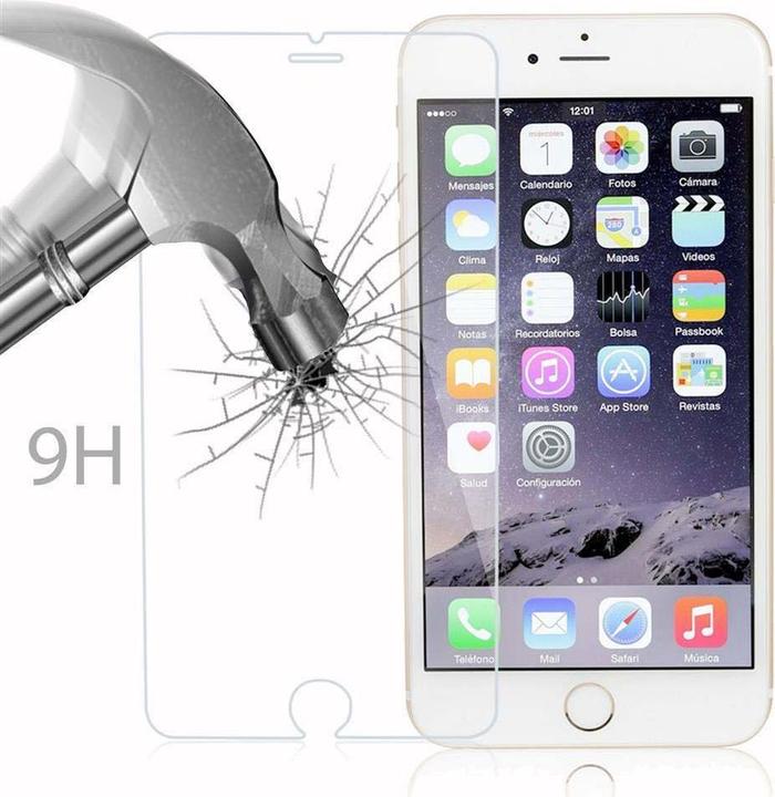 Actual product image Cadorabo Display protection glass for Apple iPhone 6 / 6S (1 Piece, Apple iPhone 6)