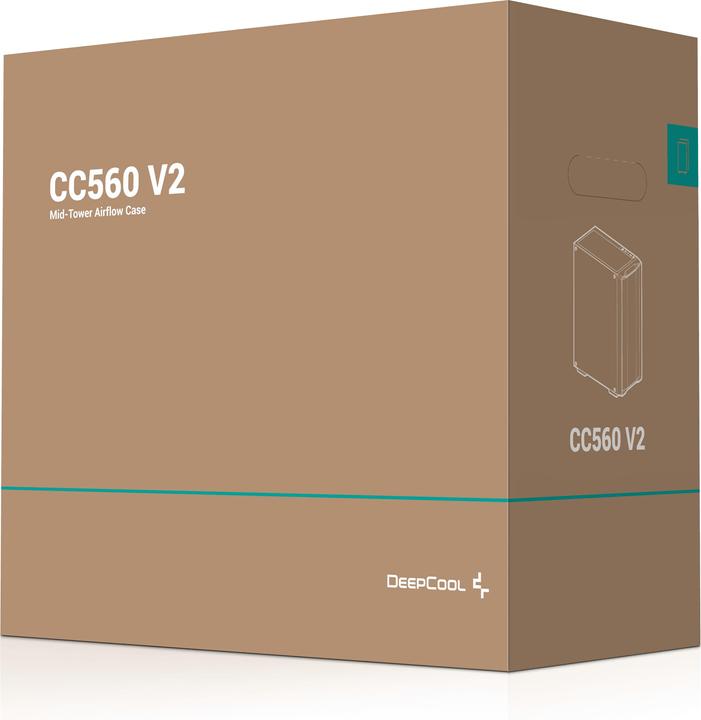 Image du produit Deepcool CC560 (Mini-ITX, mATX, ATX)