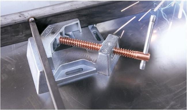 Actual product image Bessey Metal angle clamp WSM WSM9 (180 mm)