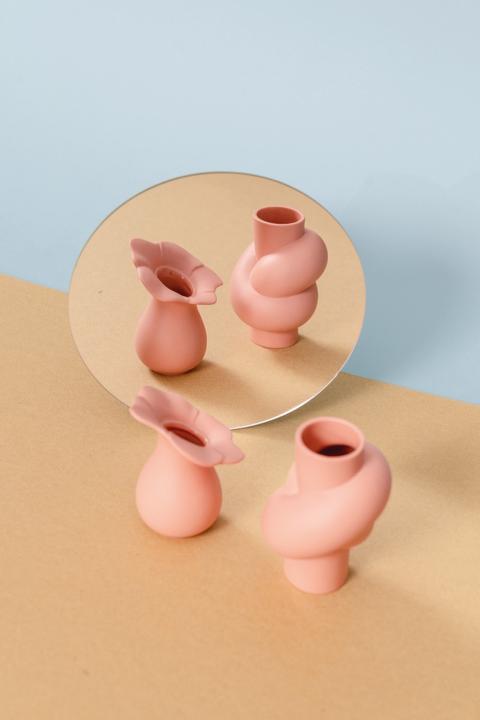 Actual product image Rosenthal Node - Coral - Vase 10 cm (1 x, 10 cm)