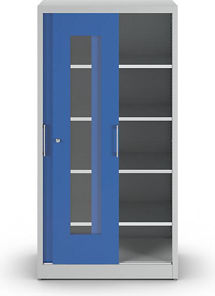 Produktbild Mauser Sichtfenster-Schiebetürschrank (100 cm, 195 cm)