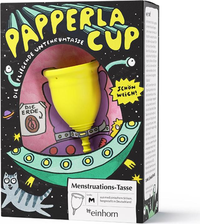 Actual product image Einhorn Menstrual cupsPapperlaCup Set, size S & M (S, M)