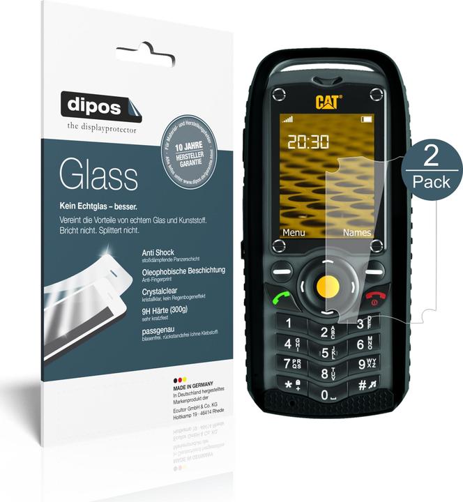Image du produit Dipos Film de Protection d’écran Anti-Shock (1 pièce(s), CAT B25)
