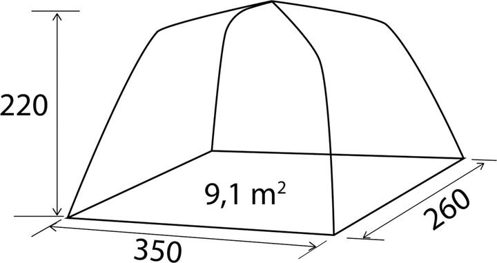Produktbild Brunner Rambler (Vorzelt, 18 kg, 2 Personen)