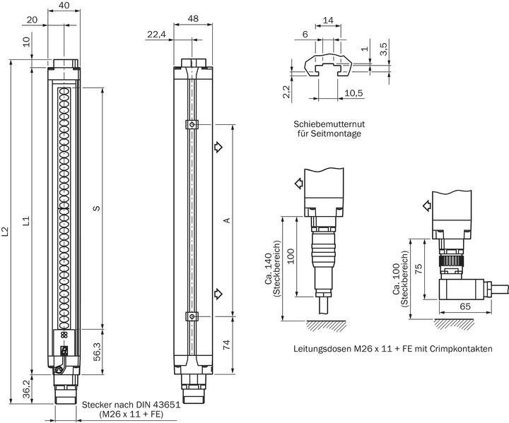Produktbild Sick Sicherheitslichtvorhang