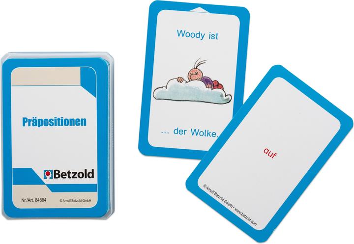 Actual product image Betzold Basic vocabulary card set - for the magic cylinder (German)