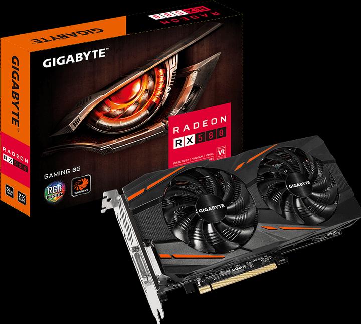 Produktbild Gigabyte Radeon RX 580 Gaming (8 GB)