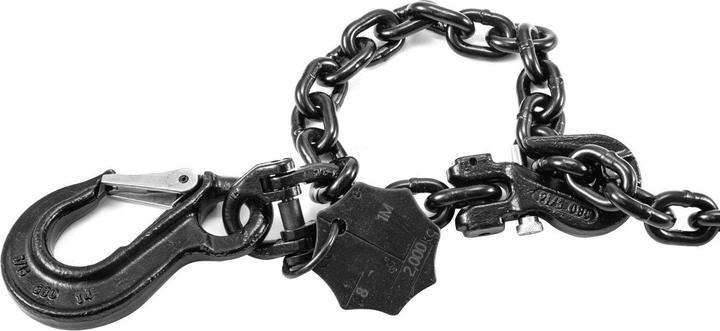 Safetex Anschlagkette EN818-4 mit Verkürzungshaken 1m WLL2000kg