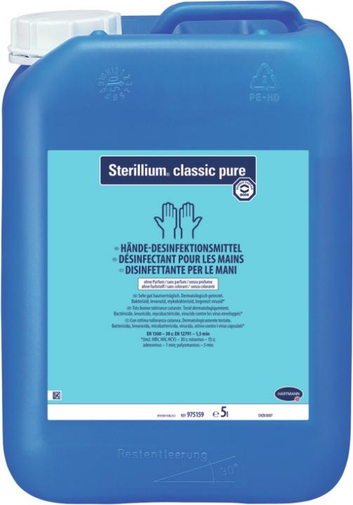 Produktbild Hartmann classic pure Händedesinfektionsmittel 5,0 l (5000 ml)